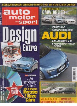 Paul Pietsch, Bernd Ostmann - Auto Motor und Sport - Heft 13 3. Juni 2010 Paul Pietsch, Bernd Ostmann - Auto Motor und Sport - Heft 13 3. Juni 2010, Stuttgart 2010 antikvár könyv