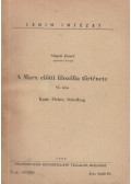 Szigeti József - A Marx előtti filozófia története VI.