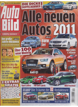 Diekmann, Kai, Wieland, Bernd - Auto Bild Nr. 51/52 - 23. 12. 2010 Diekmann, Kai, Wieland, Bernd - Auto Bild Nr. 51/52 - 23. 12. 2010, Hamburg 2010 antikvár könyv