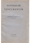 Horváth Sándor - Hitvédelmi tanulmányok
