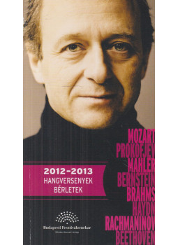 Győri László - 2012-2013 Hangversenyek, bérletek Győri László - 2012-2013 Hangversenyek, bérletek, Budapest 2012 antikvár könyv