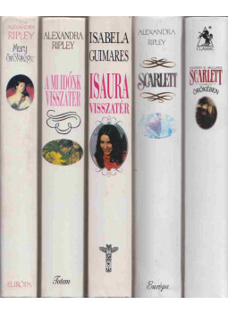 Milland, Audrey D., Ripley, Alexandra, Guimares, Isabela - 5 db Scarlett könyv Milland, Audrey D., Ripley, Alexandra, Guimares, Isabela - 5 db Scarlett könyv, null 0 antikvár könyv