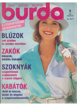 Aenne Burda (szerk.) - Burda 1991/9. szeptember Aenne Burda (szerk.) - Burda 1991/9. szeptember, Budapest 1991 antikvár könyv