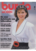Ingrid Küderle (szerk.),Susanne Reinl (szerk.) - Burda Moden 1989/8. August (német)