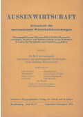 Bácskai Tamás,Bachmann, Hans,Robert J. Ballon,Comte Boël,Bosshardt, Alfred,Guido Colonna di Paliano,Kneschaurek, Francesco,Mayrzedt, Hans,Wessely, Kurt - Die Rolle transnationaler Investitionen und multinationaler Gesellschaften in der modernen Weltwirtschaft