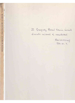 Devecseri Gábor, Reich Károly - Variációk (dedikált) Devecseri Gábor, Reich Károly - Variációk (dedikált), Budapest 1970 antikvár könyv