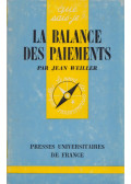 Jean Weiller - La balance des paiements