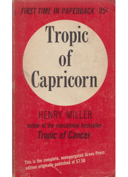 Miller, Henry - Tropic of Capricorn Miller, Henry - Tropic of Capricorn, New York 1961 antikvár könyv
