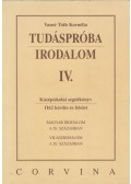 VASNÉ TÓTH KORNÉLIA - Tudáspróba - Irodalom IV.