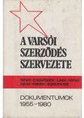 Roska István- Tóth József - A Varsói Szerződés szervezete 1955-1980