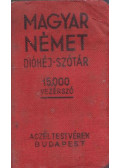 Sávoly Ferenc dr. (szerk.) - Magyar-német dióhéj szótár