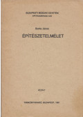 Bonta János - Építészetelmélet (dedikált)