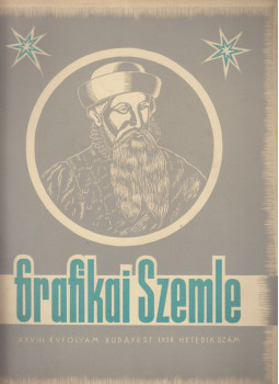 Novák László - Grafikai Szemle 1938. október XXVIII. 7. szám, Budapest 1938 antikvár könyv