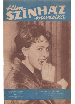 Lenkei Lajos - Film-Színház-Muzsika I. évfolyam 31. szám, Budapest 1957 antikvár könyv