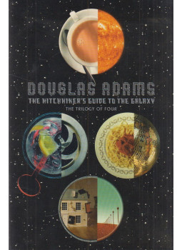 Douglas Adams - The Hitchhiker's Guide to the Galaxy - The Trilogy of Four, London 2002 antikvár könyv