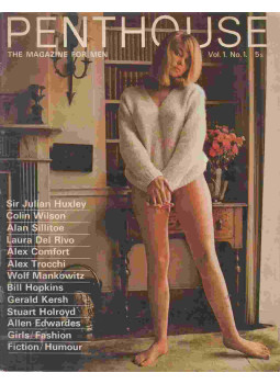 Bob Guccione - Penthouse March 1965, Vol. 1, No. 1. Bob Guccione - Penthouse March 1965, Vol. 1, No. 1., London 1965 antikvár könyv