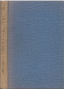 Alfred Jules Ayer - Language, Truth and Logic Alfred Jules Ayer - Language, Truth and Logic, London 1964 antikvár könyv