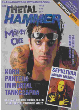 Cselőtei László, Lénárd László - Új Metal Hammer H 1997/8. Cselőtei László, Lénárd László - Új Metal Hammer H 1997/8., Budapest 1997 antikvár könyv