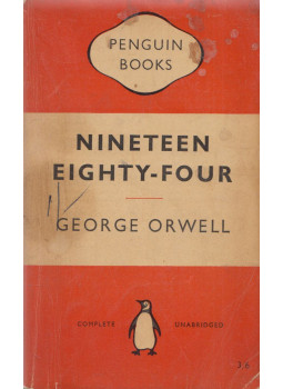 George Orwell - Nineteen Eighty-Four George Orwell - Nineteen Eighty-Four, Harmondsworth 1958 antikvár könyv