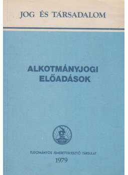 Papp Marianna - Alkotmányjogi előadások, Budapest 1979 antikvár könyv