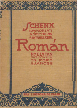 N. Pop János - Román nyelvtan N. Pop János - Román nyelvtan, Budapest 0 antikvár könyv