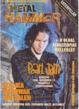 Cselőtei László, Lénárd László - Új Metal Hammer H 1996/11. Cselőtei László, Lénárd László - Új Metal Hammer H 1996/11., Budapest 1996 antikvár könyv