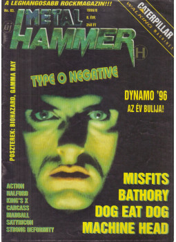 Cselőtei László, Lénárd László - Új Metal Hammer H 1996/8. Cselőtei László, Lénárd László - Új Metal Hammer H 1996/8., Budapest 1996 antikvár könyv