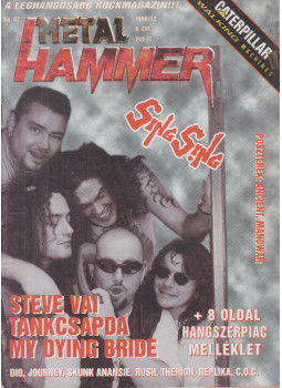 Cselőtei László, Lénárd László - Új Metal Hammer H 1996/12. Cselőtei László, Lénárd László - Új Metal Hammer H 1996/12., Budapest 1996 antikvár könyv