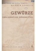 Schulze, Werner - Gewürze und sonstige Würzmittel