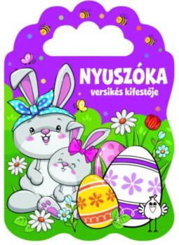  - Nyuszóka versikés kifestője, null 2024 antikvár könyv