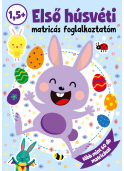  - Első húsvéti matricás foglalkoztatóm, null 2024 antikvár könyv
