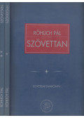 Röhlich Pál - Szövettan I-II.