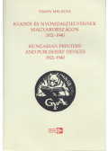 Simon Melinda - Kiadói és nyomdászjelvények Magyarországon 1921–1940