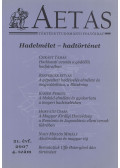 Pelyach István - Aetas 2007/4.