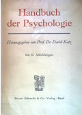 Katz, David - Handbuch der Psychologie