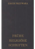 Erich Przywara - Frühe religiöse Schriften