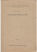 Poór István - Előadási kísérletek