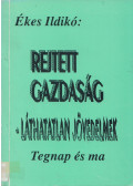 Ékes Ildikó - Rejtett gazdaság - láthatatlan jövedelmek
