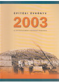 László László - Építési Évkönyv 2003