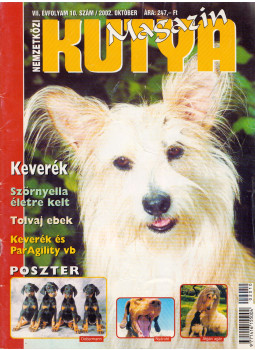 Gácsi Márta - Nemzetközi Kutya Magazin VII. évfolyam 10. szám / 2002. október Gácsi Márta - Nemzetközi Kutya Magazin VII. évfolyam 10. szám / 2002. október, Budapest 2002 antikvár könyv