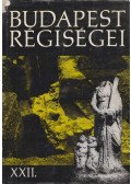 Tarjányi Sándor (szerk.) - Budapest régiségei XXII.