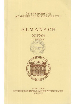 Johann Felfernig, Ingrid Weichselbaum - Österreichische Akademie der Wissenschaften Almanach 2002/2003 153. Jahrgang, Wien 2003 antikvár könyv