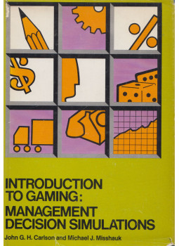 John G.H. Carlson, Michael J. Misshauk - Introduction to Gaming John G.H. Carlson, Michael J. Misshauk - Introduction to Gaming, New York 1972 antikvár könyv