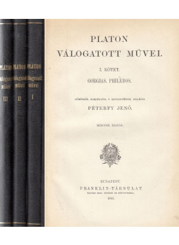 Platón - Platon válogatott művei I-III.