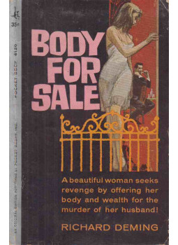 Deming, Richard - Body for Sale Deming, Richard - Body for Sale, New York 1962 antikvár könyv