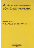 Chobot Ferenc - A váczi egyházmegye történeti névtára II.