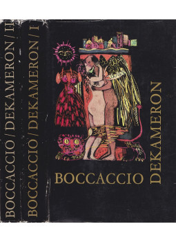 Giovanni Boccaccio - Dekameron I-II. Giovanni Boccaccio - Dekameron I-II., Budapest 1972 antikvár könyv