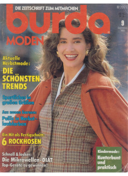 Susanne Reinl (szerk.), Ingrid Küderle (szerk.), Aenne Burda (szerk.) - Burda Moden 1989/9. September (német) Susanne Reinl (szerk.), Ingrid Küderle (szerk.), Aenne Burda (szerk.) - Burda Moden 1989/9. September (német), Offenburg 1989 antikvár könyv