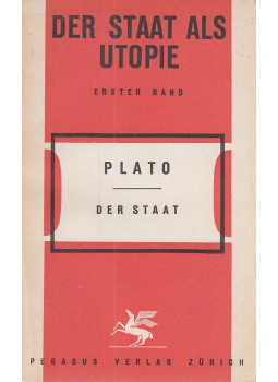 Plato - Der Staat, Zürich 1945 antikvár könyv