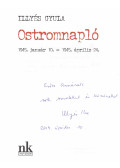 Illyés Gyula - Ostromnapló, 1945 (Illyés Mária ajándékozási soraival)